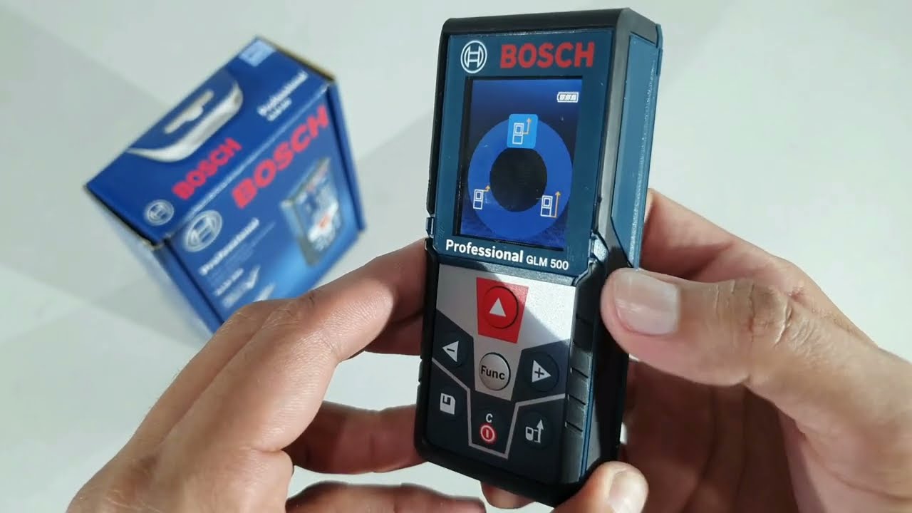 Unboxing Trena a Laser Bosch GLM500