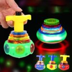 Brinquedo Giratório com Música e Luz Led - vipzio