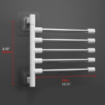 Porta Toalhas Rotativo Swivel - Organização - banheiro, organizacao, suacasa, suporte, utilidade doméstica - Casa Mefyto - Porta Toalhas Rotativo Swivel