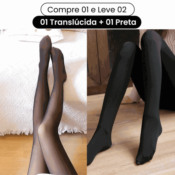 Meia Calça Térmica - Compre 01 e Leve 02 - vipzio