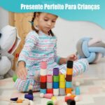 Conjunto de Bloquinhos Montessori - vipzio