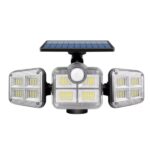 Refletor Led Solar Com 3 Cabeças 800W - EconomiLight - vipzio