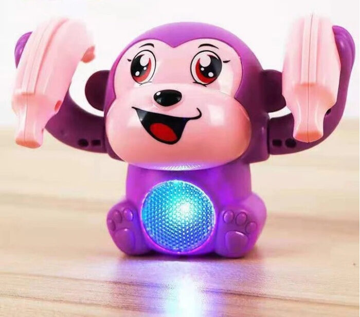 Macaquinho Interativo com Led e Som - vipzio