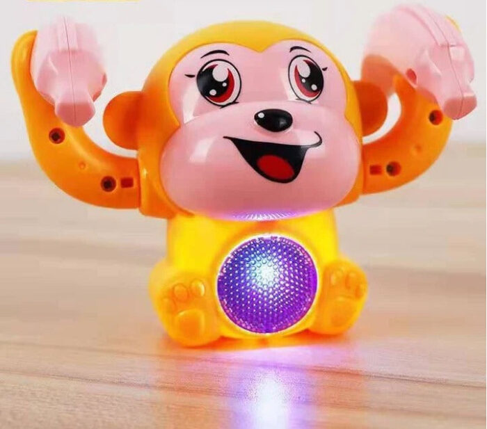 Macaquinho Interativo com Led e Som - vipzio