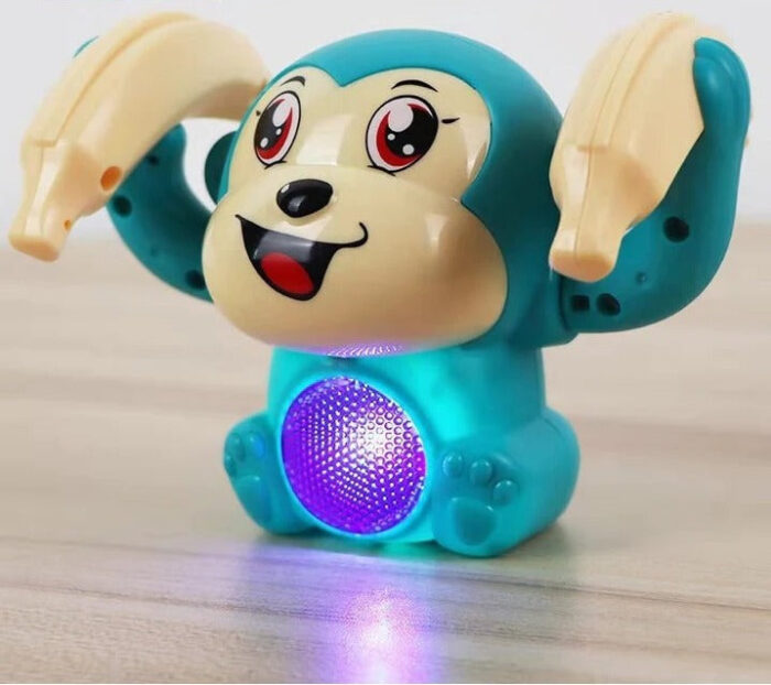 Macaquinho Interativo com Led e Som - vipzio