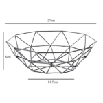 Fruteira Geometric Bowl - vipzio