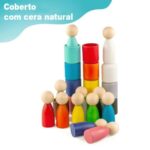 Conjunto de Bloquinhos Montessori - vipzio