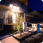 Refletor Led Solar Com 3 Cabeças 800W - EconomiLight - vipzio