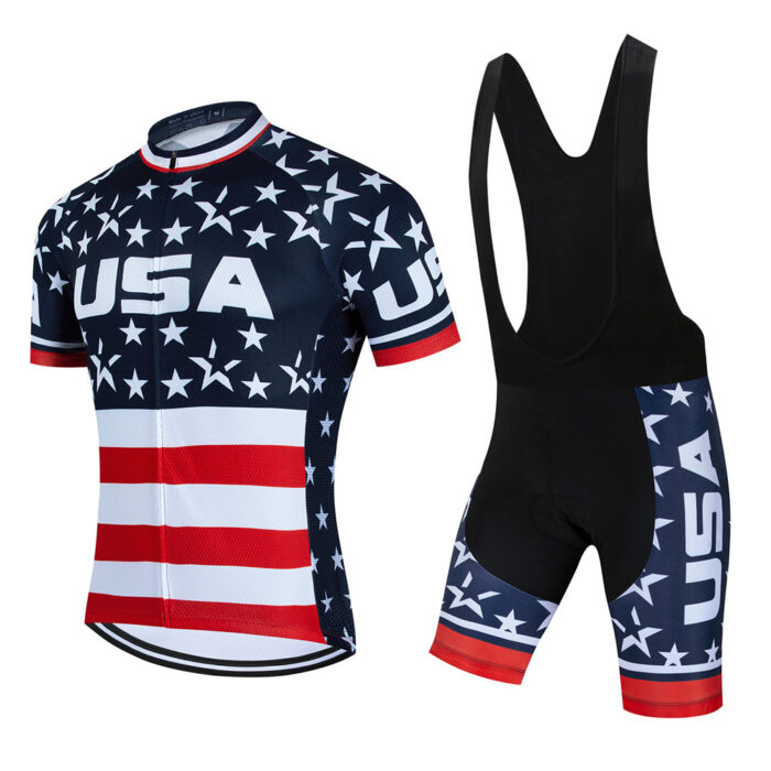 Conjunto EUA Cycling - vipzio