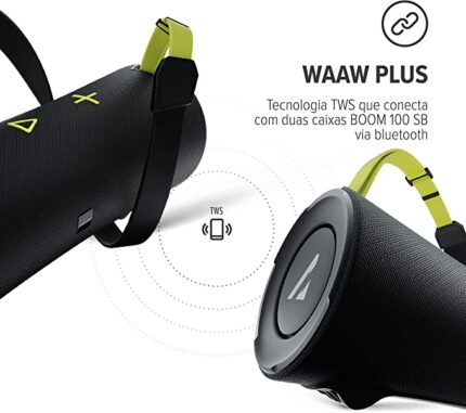 Caixa de Som Bluetooth Portátil 10W WAAW by ALOK - vipzio