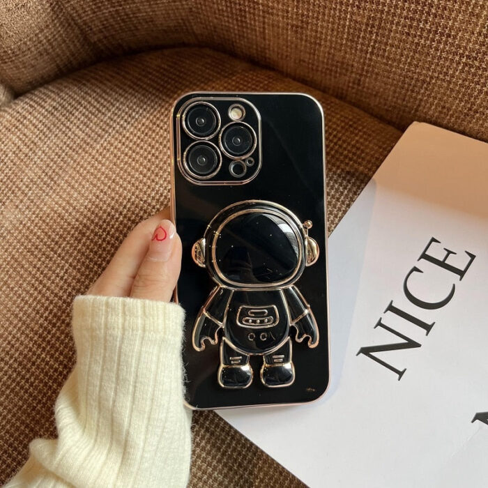 Capinha Astronauta Flutuante 3D iPhone - vipzio