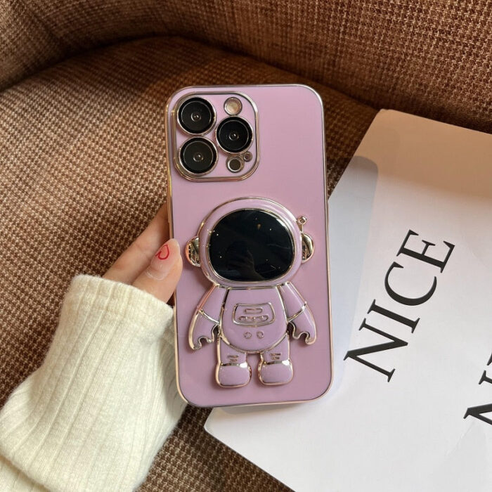Capinha Astronauta Flutuante 3D iPhone - vipzio