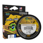 Linha de Pesca Multifilamento X8 MERMAIDKNIGHT Pro Fabricado no USA 275M - vipzio