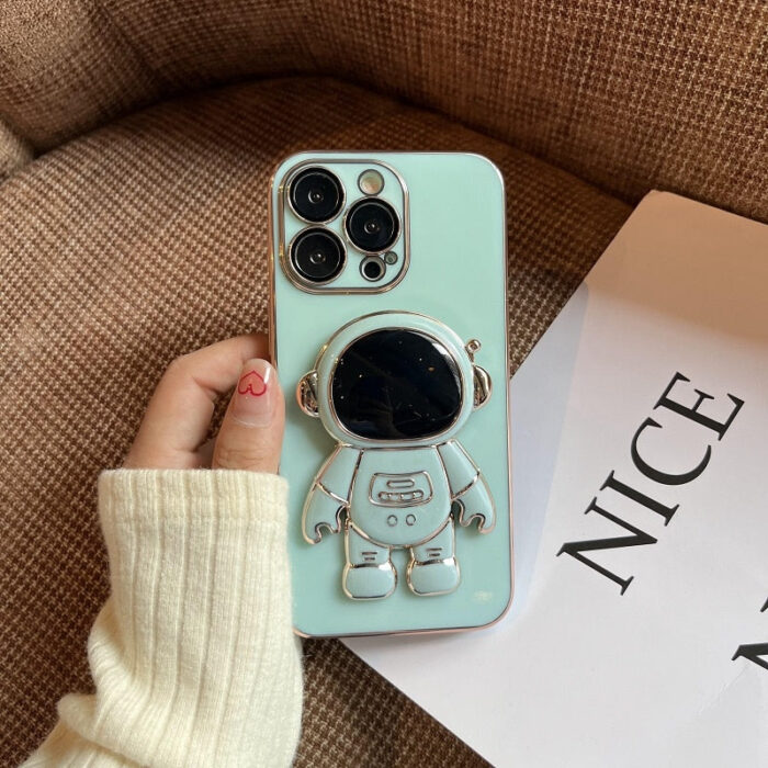 Capinha Astronauta Flutuante 3D iPhone - vipzio