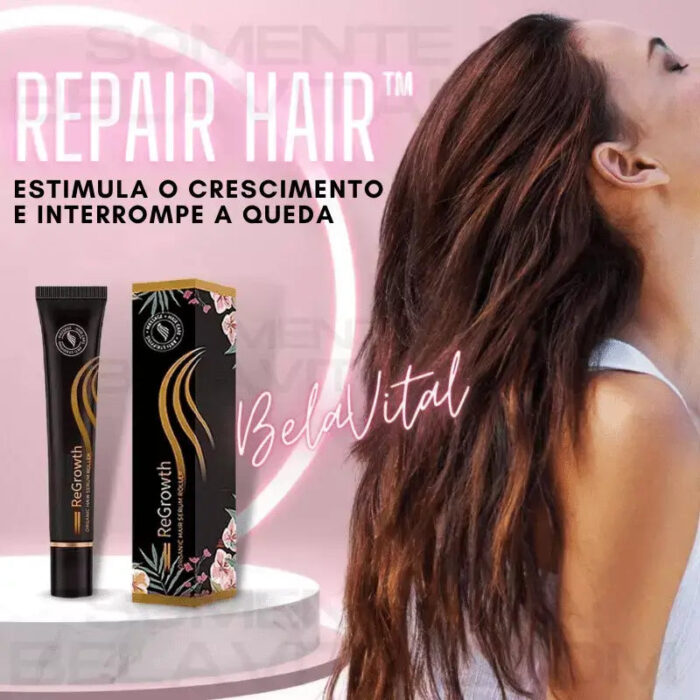 Kit Repair Hair: Tratamento Capilar Completo - Queda + Crescimento | 6 Unidades - vipzio