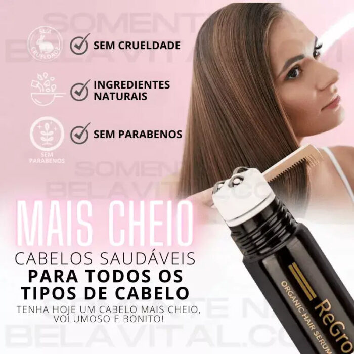 Kit Repair Hair: Tratamento Capilar Completo - Queda + Crescimento | 6 Unidades - vipzio