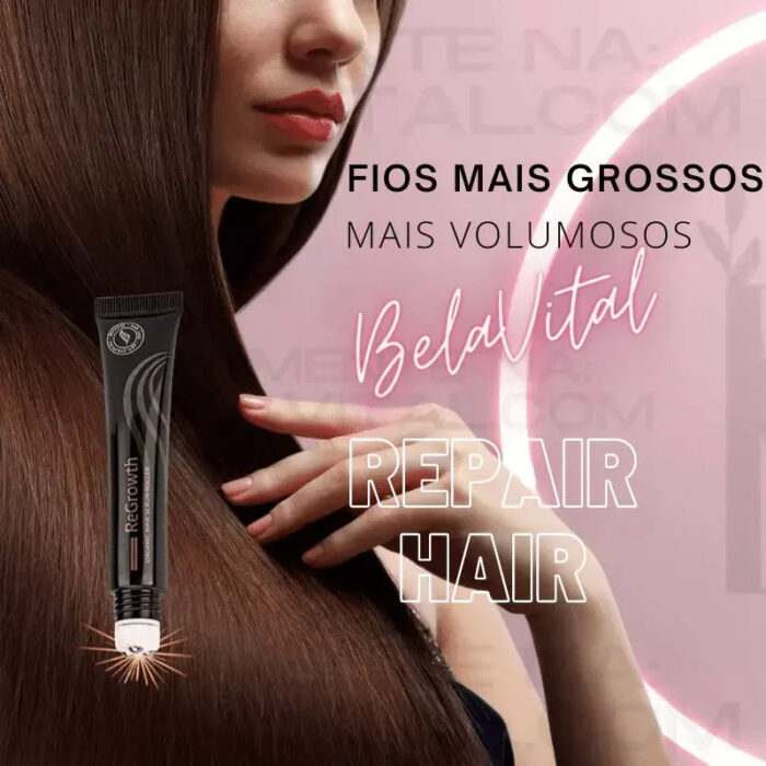 Kit Repair Hair: Tratamento Capilar Completo - Queda + Crescimento | 6 Unidades - vipzio