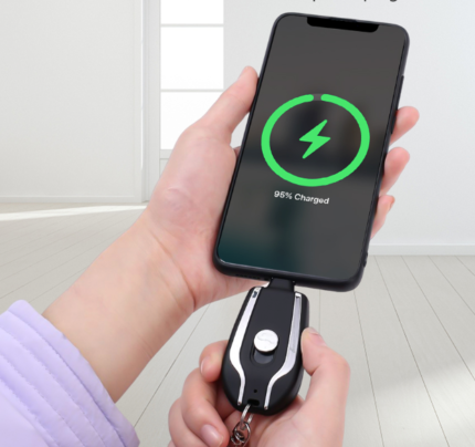 Chaveiro Carregador Max Charge [CARREGAMENTO TURBO] - vipzio