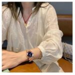 Relógio Feminino Quartz Blue - vipzio