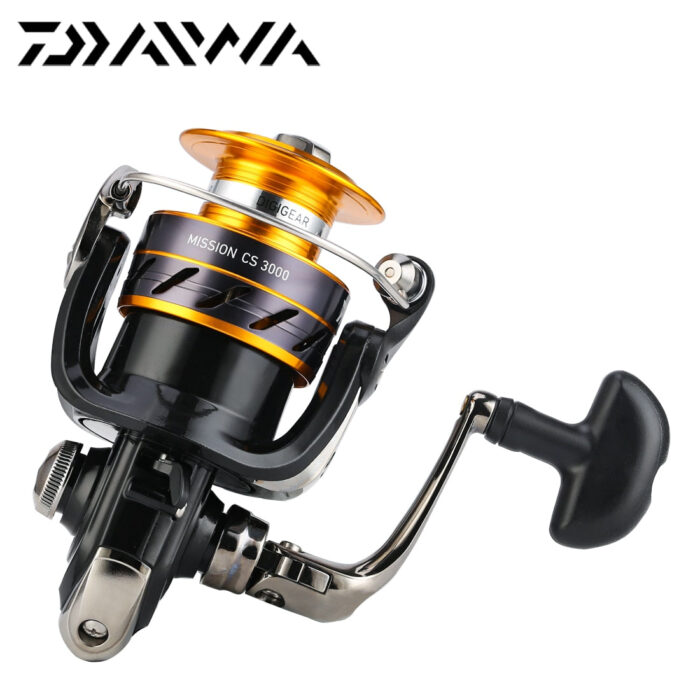 Molinete DAIWA MISSION CS SS 2000 2500 3000 Recolhimento 5.3:1 - vipzio