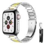 Pulseira Apple Watch Aço Inoxidável Link Borboleta