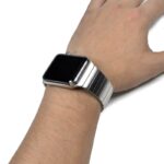 Pulseira Apple Watch Aço Inoxidável Link Borboleta
