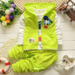 Conjunto Pato Donald Com 3 Peças - vipzio