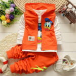 Conjunto Pato Donald Com 3 Peças - vipzio