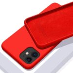 Capinha de Proteção em Silicone com Veludo iPhone Sem Logo