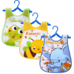 Avental de Alimentação Infantil - Kit com 3 Peças - vipzio
