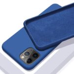 Capinha de Proteção em Silicone com Veludo iPhone Sem Logo