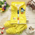 Conjunto Pato Donald Com 3 Peças - vipzio