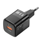 Carregador Rápido Duplo USB-C e USB-A 33W KUULAA
