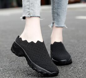 Sapatos ortopédicos ondulados para caminhada ao ar livre Zoloss respirável - vipzio