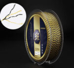 Linha de Pesca Dagezi Multifilamento X4 Fios Trançados 100m - vipzio