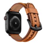 Pulseira Couro Apple Watch Vintage - vipzio