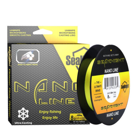 Linha de Pesca SeaKnight Nano Multifilamento X4 Fios Trançados 300m - vipzio