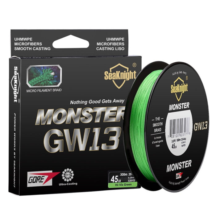 Linha de Pesca SeaKnight Brand GW13 Multifilamento X13 Fios Trançados 150/300m - vipzio