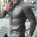 Camisa Social Sines - Cinza - Vipzio