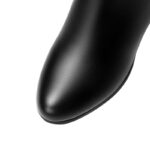 Bota Cano Longo Over The Knee - Couro Ecológico Confortável - vipzio