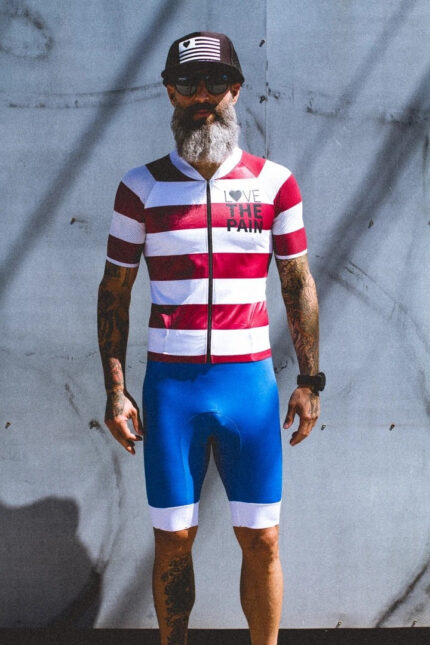 Conjunto de Ciclismo Love The Pain - vipzio