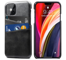 Capinha Porta Cartão Luxo Rígida iPhone