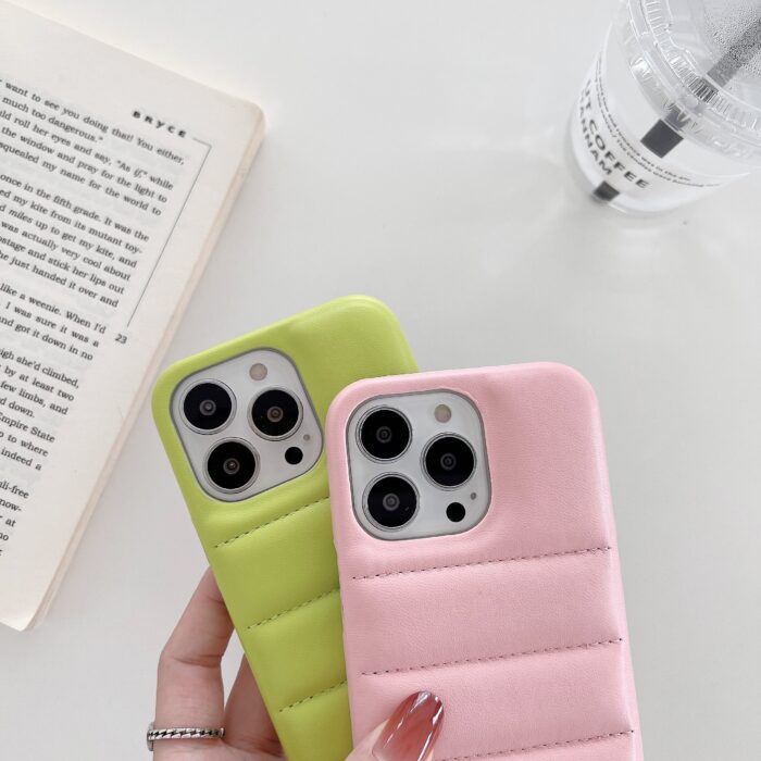 Capinha Puffer Case Antichoque Silicone Cores 1