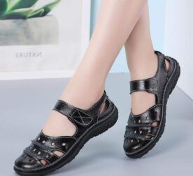 SANDÁLIA DE COURO - ORTOPEDIC FLOWER COMFORT - vipzio
