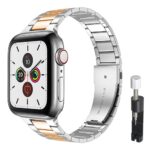 Pulseira Apple Watch Aço Inoxidável Link Borboleta