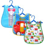 Avental de Alimentação Infantil - Kit com 3 Peças - vipzio