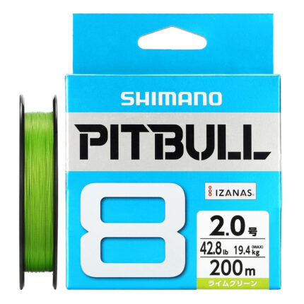 Linha de Pesca Multifilamento Original SHIMANO PITBULL X8/X12 150/200m - vipzio