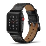 Pulseira Apple Watch Couro e Silicone Híbrido - vipzio