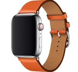 Pulseira Apple Watch Couro Sintético - vipzio