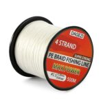 Linha de Pesca Dagezi Multifilamento X4 Fios Trançados 500m - vipzio